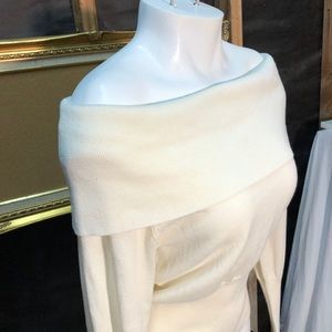 Tommy Hilfiger Off the shoulder knitted sweater